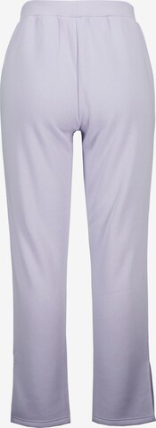 Ulla Popken Regular Pants in Purple