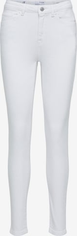 SELECTED FEMME - Skinny Calças de ganga em branco: frente