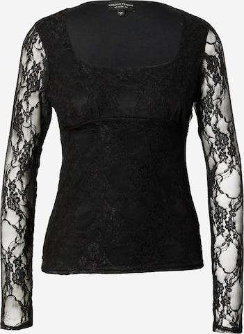 Dorothy Perkins - Blusa em preto: frente