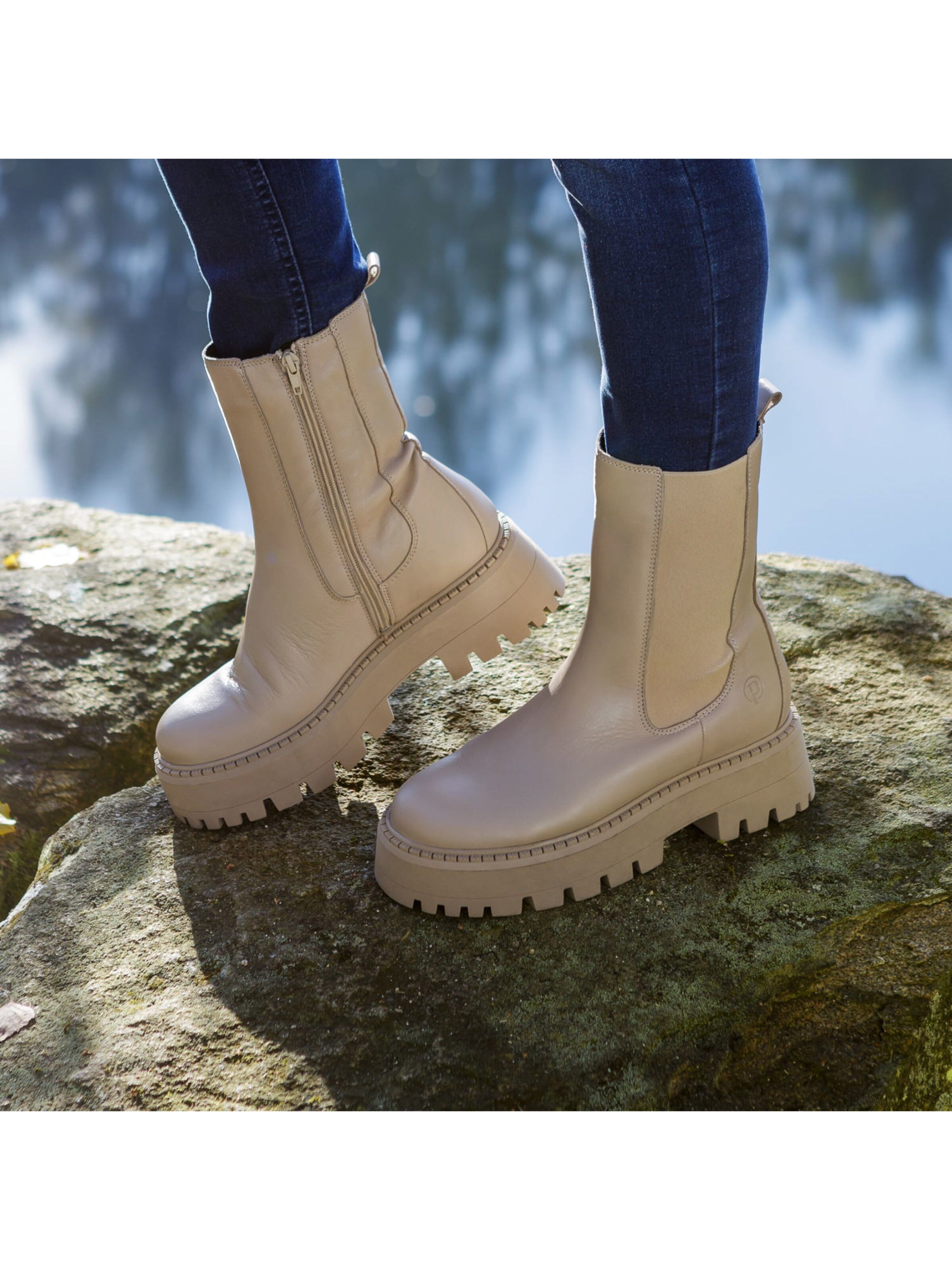 Palado Boots 'Palado Zagad' in Beige