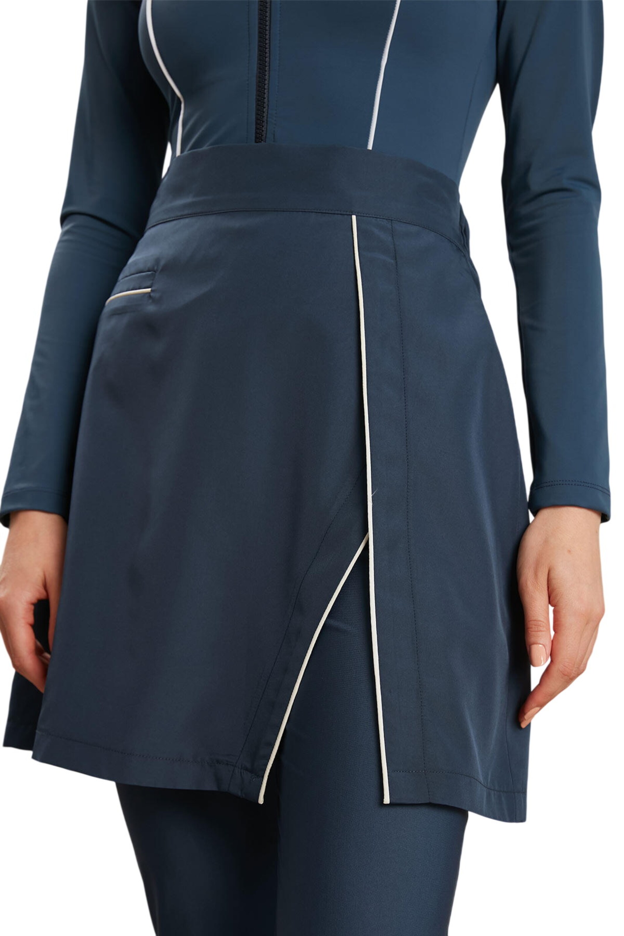 MANUKA Badeanzugkleid in Blau