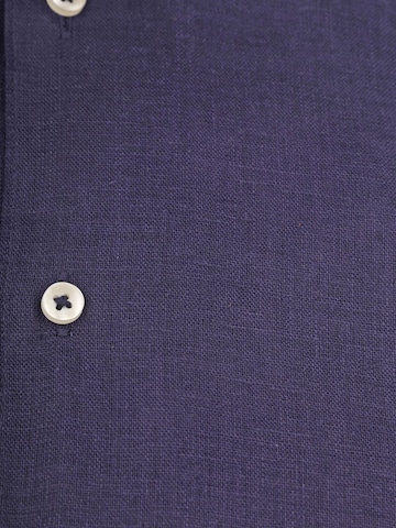 Suitable Slim fit Overhemd in Blauw
