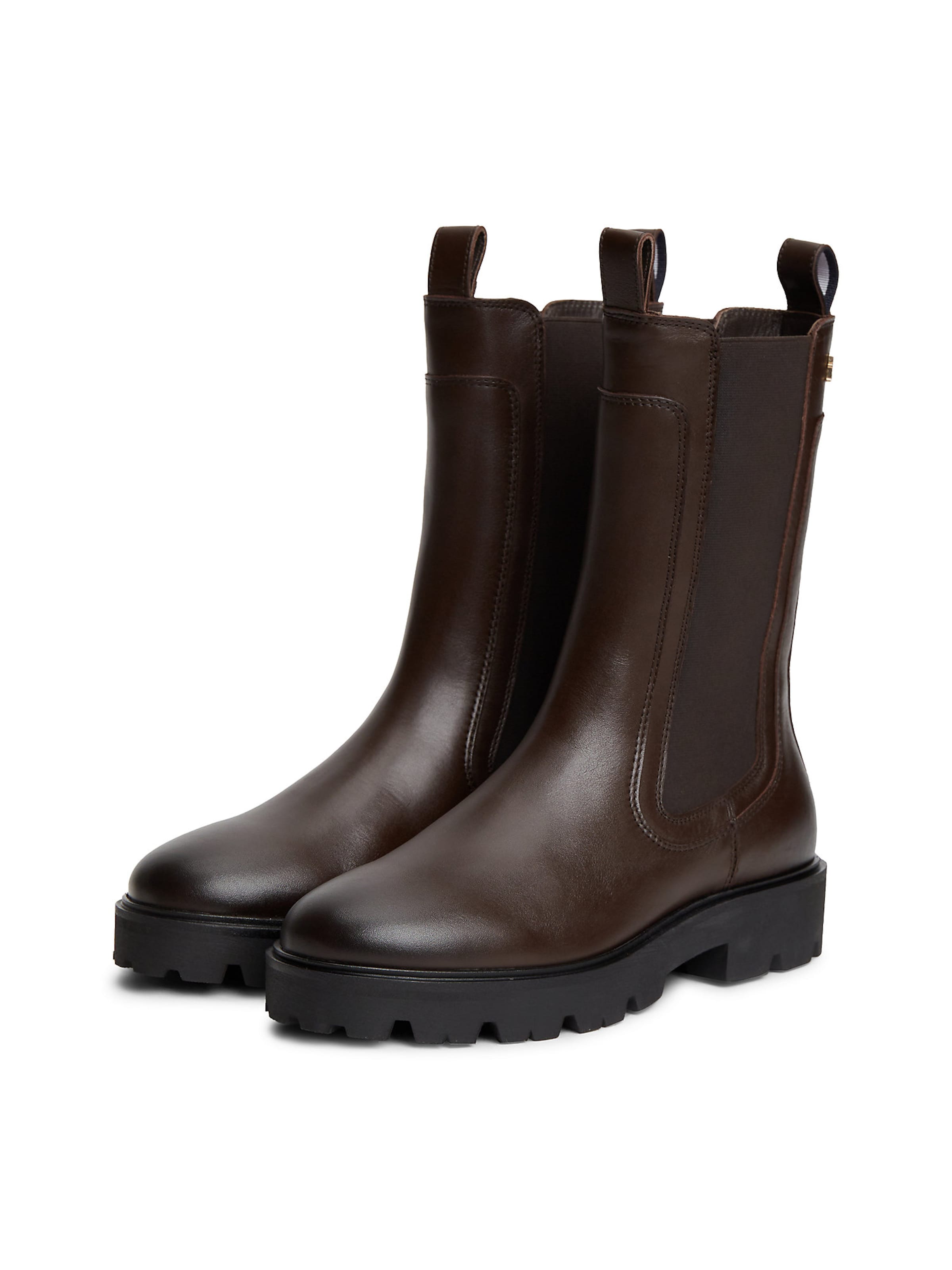 TOMMY HILFIGER Chelsea Boots in Brown