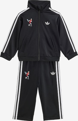 Survêtement 'Disney Firebird' ADIDAS ORIGINALS en noir : devant