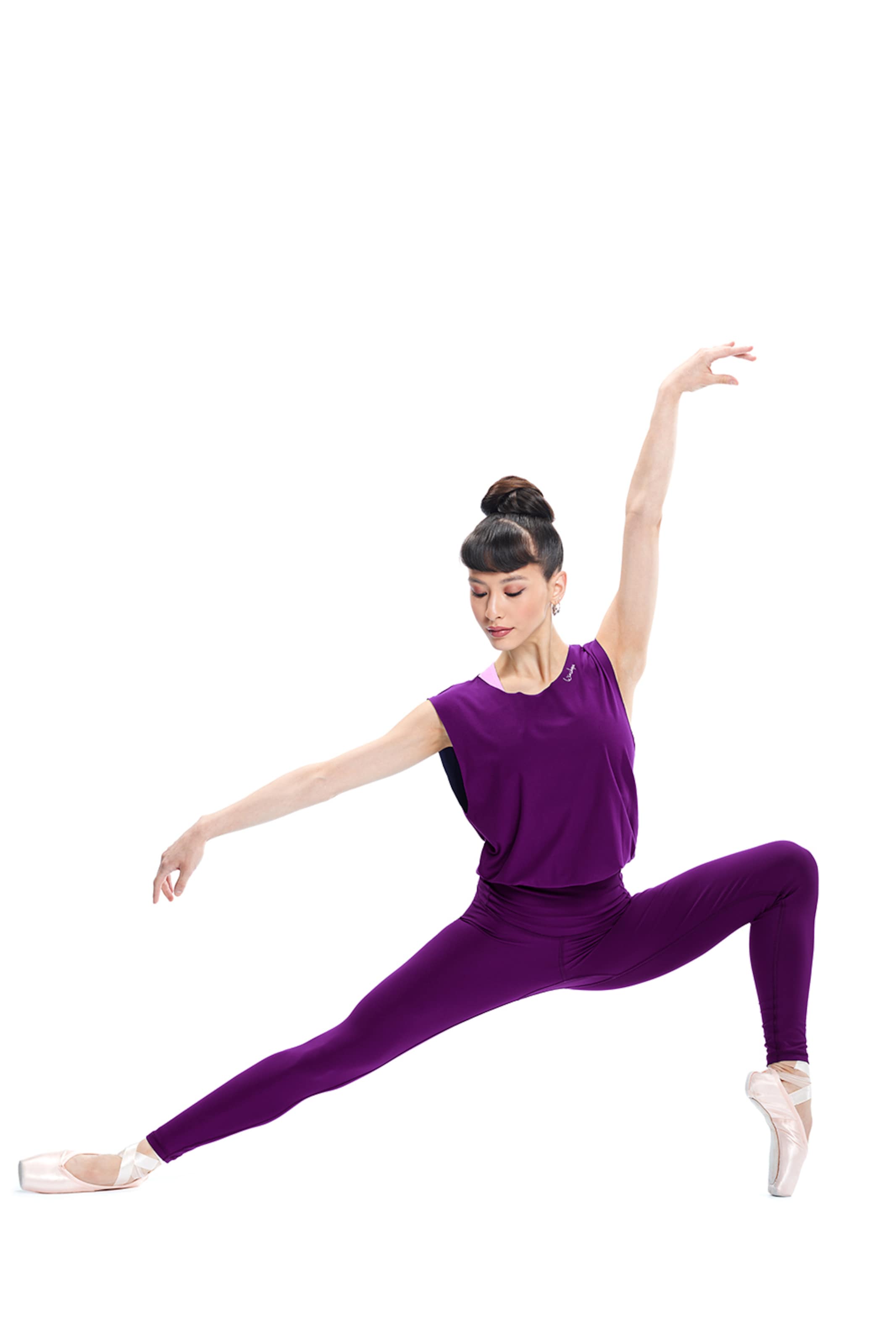 Winshape Športový úbor ' JS102LSC ' - Fialová: predná strana