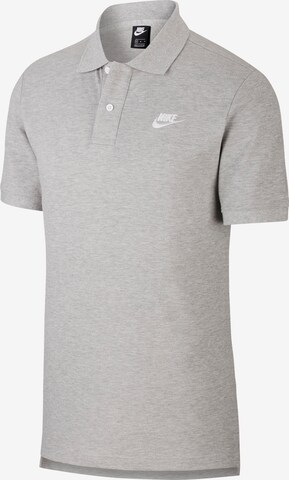 Nike Sportswear Regular Fit Funktionsshirt in Grau: predná strana