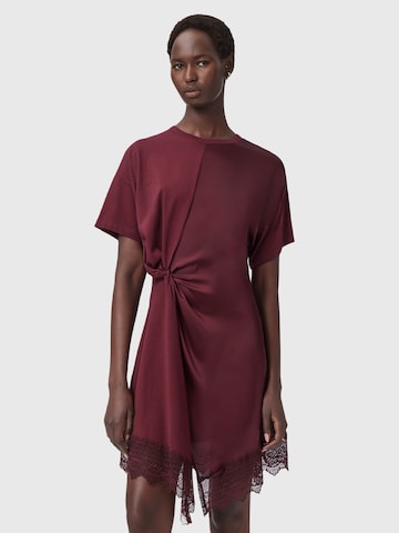 AllSaints Kleid 'LANA' in Rot: Vorderseite