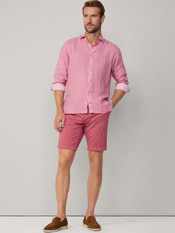 Hackett London Regular Fit Hemd 'Star' in Pink