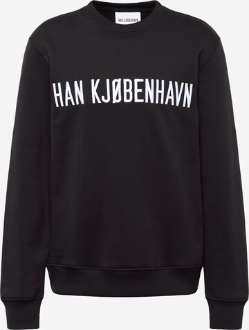 Han Kjøbenhavn Sweatshirt in Zwart: voorkant