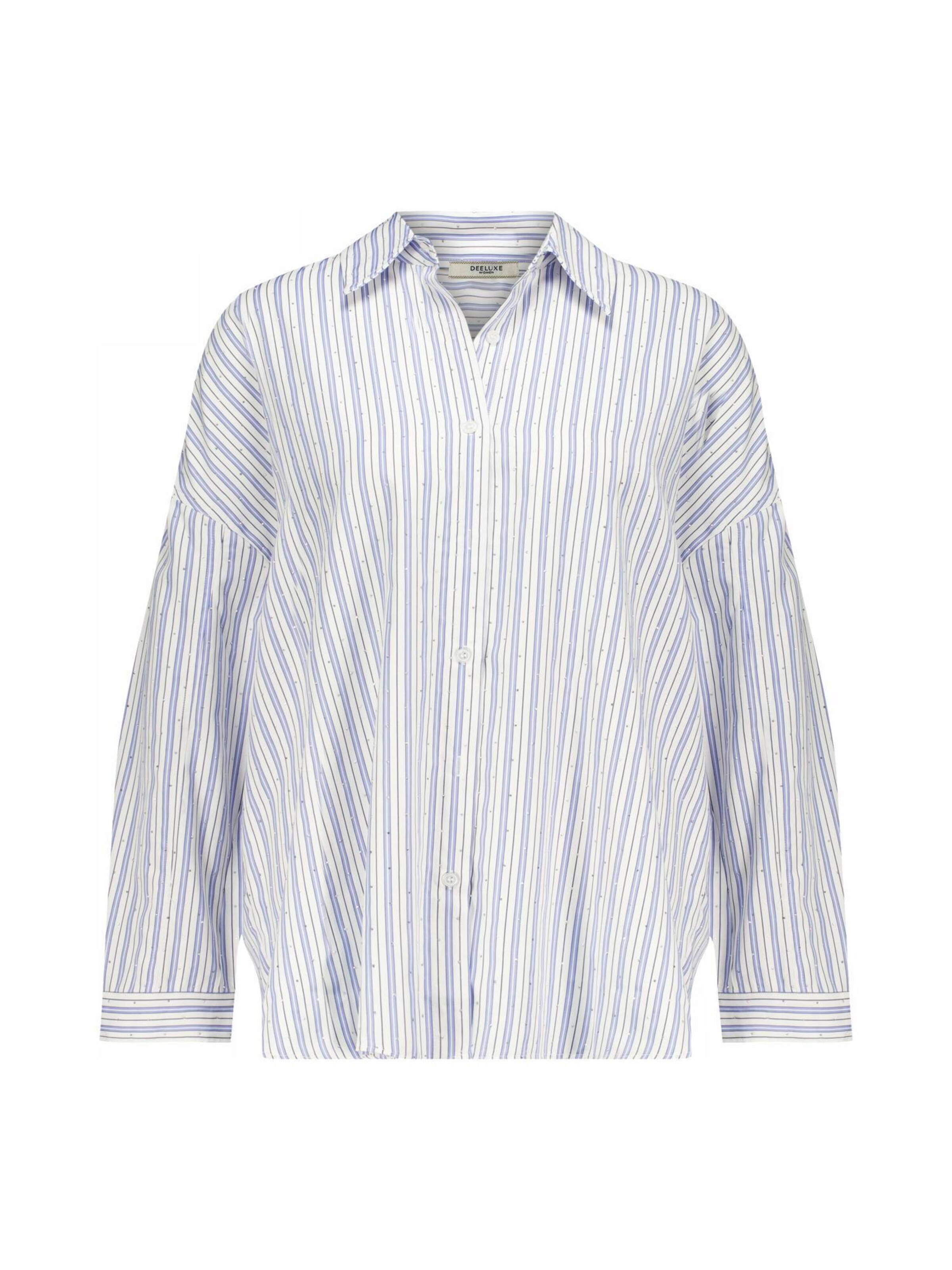 Chemisier 'Owany' Deeluxe en bleu : devant