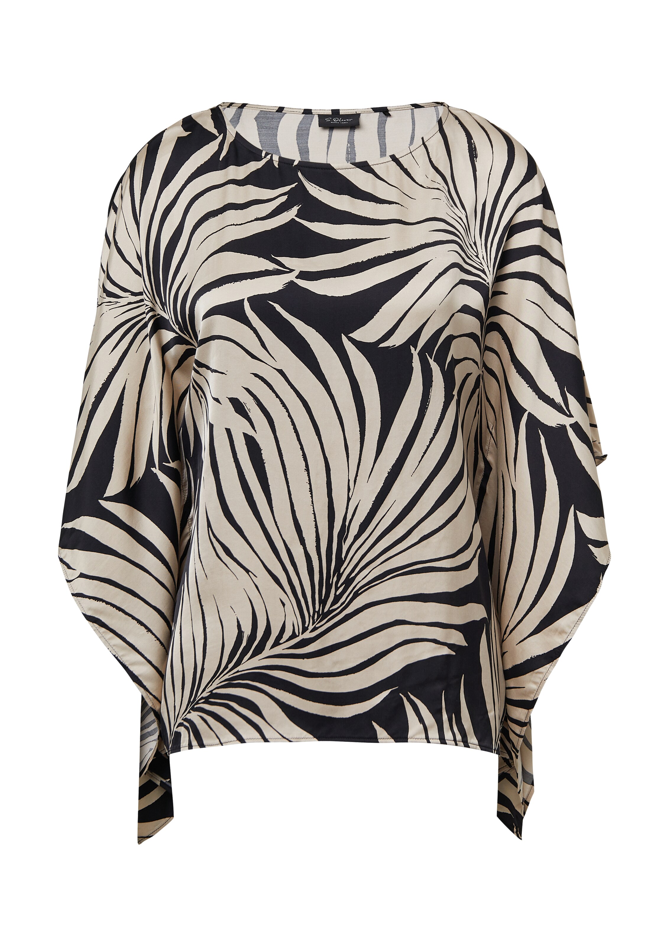 s.Oliver BLACK LABEL Bluse in Beige: Vorderseite