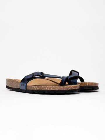 Bayton T-Bar Sandals 'JUNON' in Blue