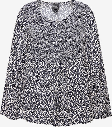 Ulla Popken Blouse in White: front