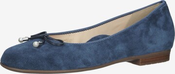 ARA Ballet Flats in Blue: front