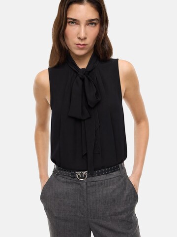 PINKO Blouse 'PINKO BOVARDIA BLUSA CRESPO FLUIDO BLUSA' in Zwart