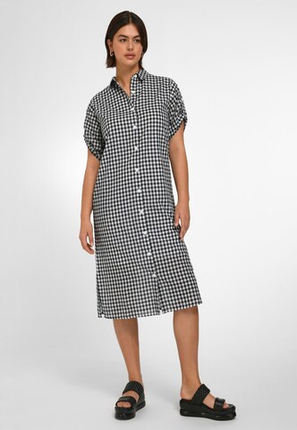 Emilia Lay Shirt Dress in Black