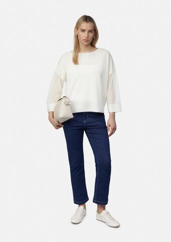 COMMA Pullover in Weiß
