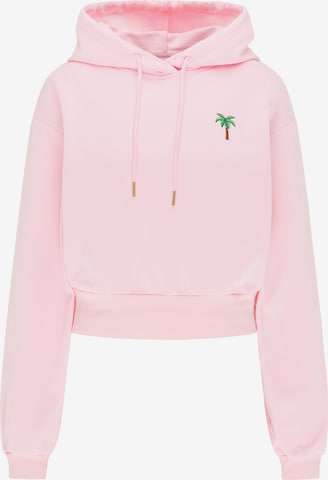 IZIA Hoodie in Pink: predná strana