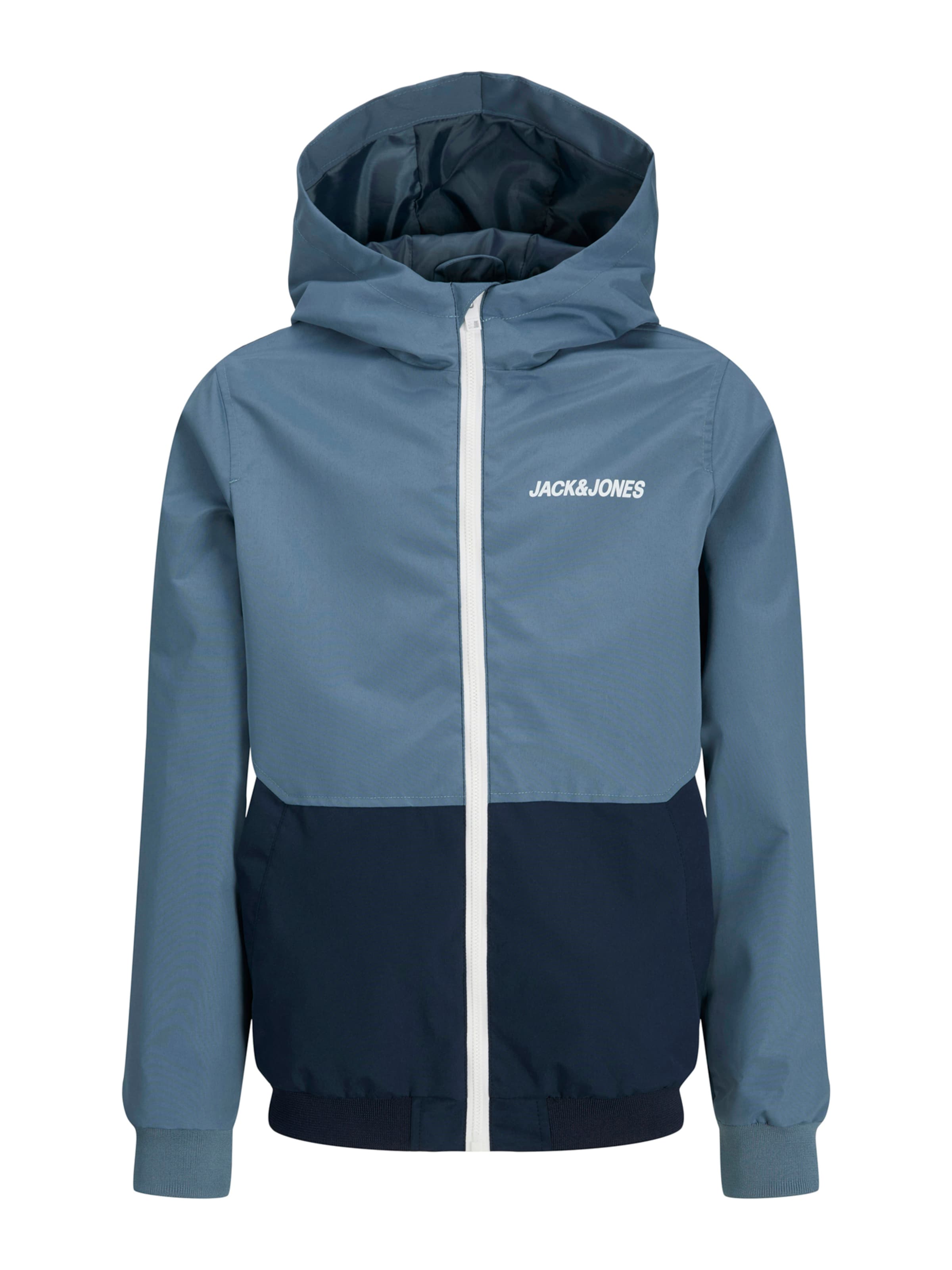 JACK & JONES MINI Tussenjas 'JJERush' in Blauw: voorkant