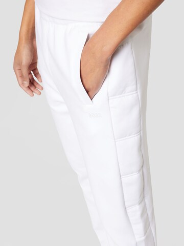 regular Pantaloni 'Helwyn' di BOSS in bianco