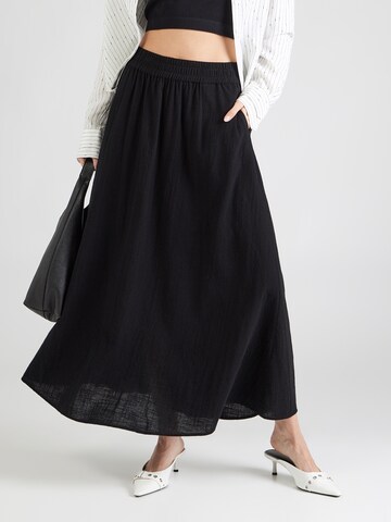 Jupe 'ONLTIZANA' ONLY en noir : devant