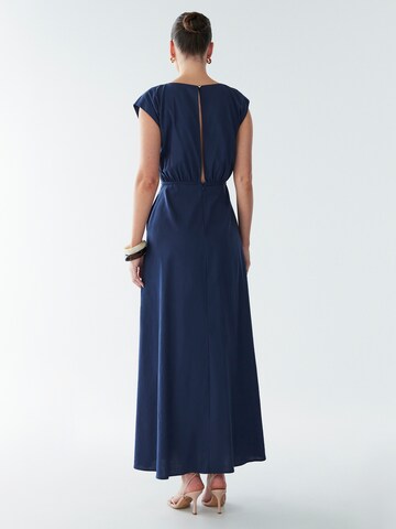 BWLDR Dress 'Eden' in Blue: back