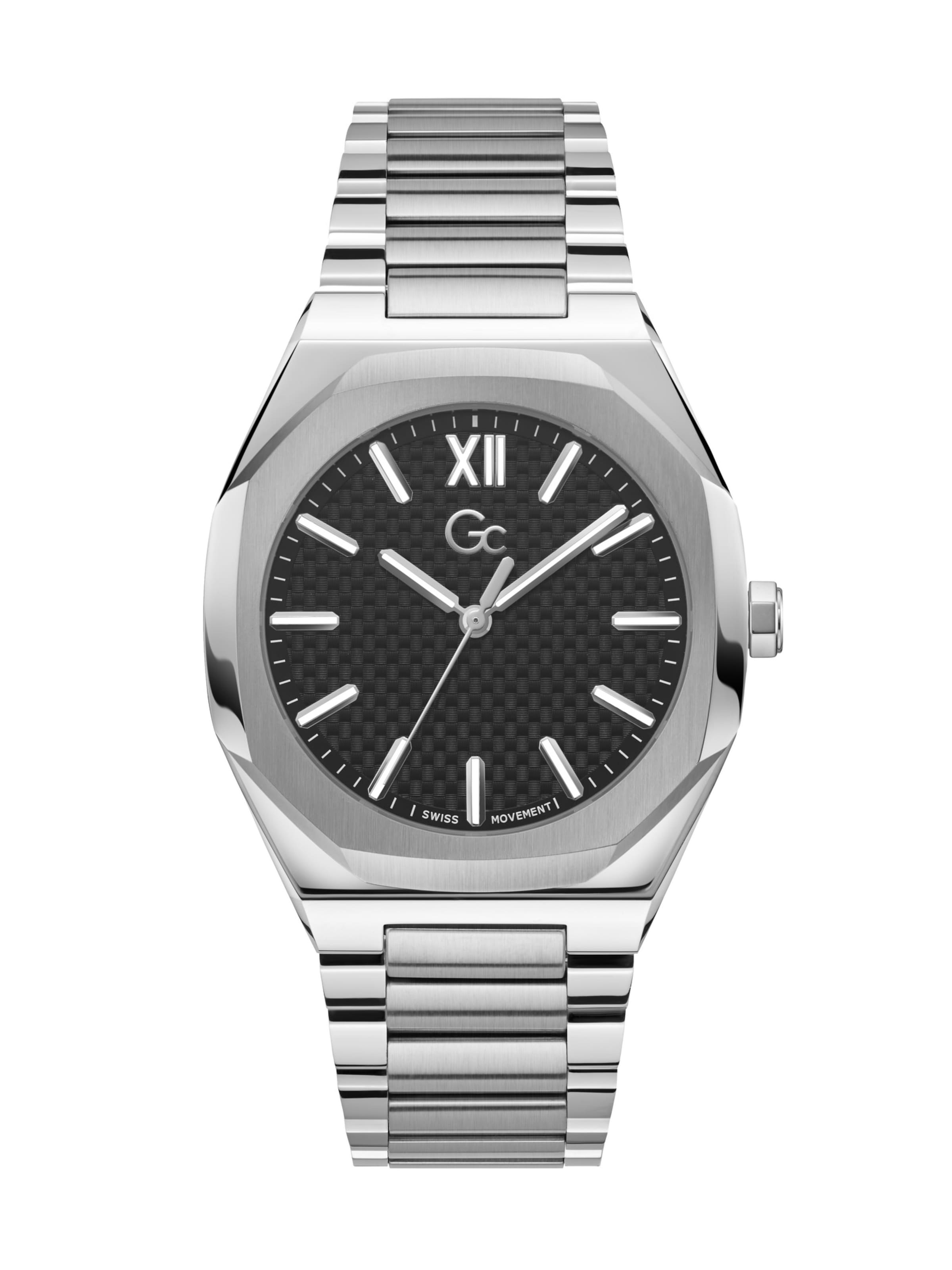 Gc Analoguhr ' Gc Coussin Sleek ' in Silber