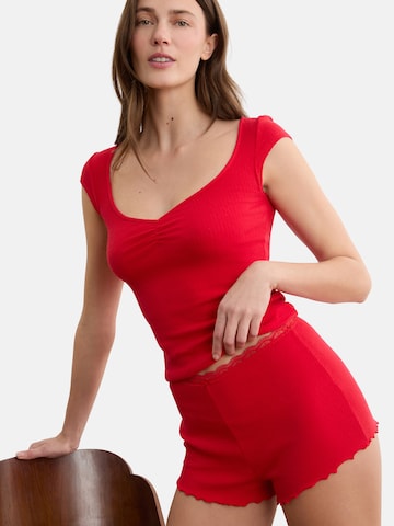 ETAM Pajama Pants 'Vanity' in Red