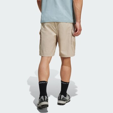 ADIDAS TERREX Loose fit Sports trousers 'Xploric' in Beige