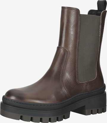 BULLBOXER Chelsea boots in Bruin: voorkant