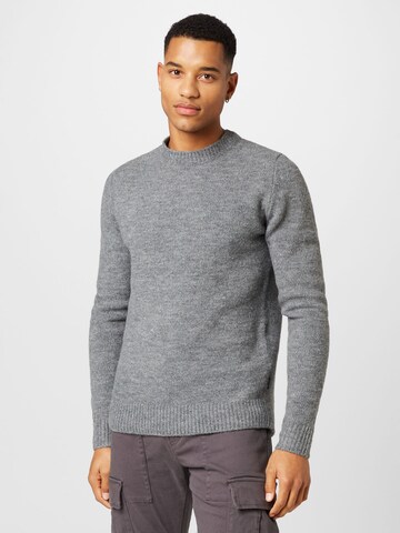 Only & Sons Sweater 'PATRICK' in Grey: front