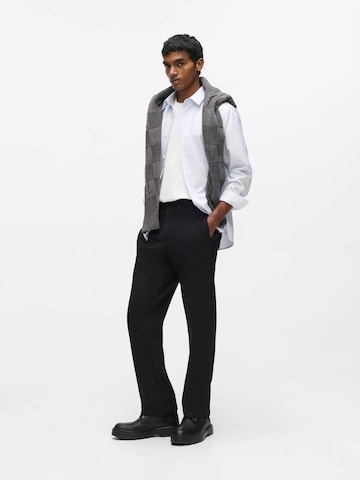 Karl Lagerfeld Comfort Fit Риза 'Kameo' в бяло