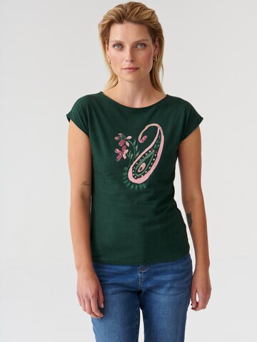 TATUUM Shirt 'AMANDA 4' in Groen: voorkant