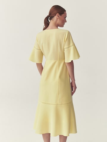TATUUM Damengewebekleid BUSSA in Gelb