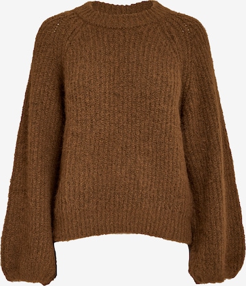 Pull-over 'Silami' Peppercorn en marron : devant