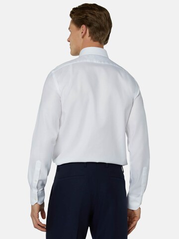 Coupe regular Chemise Boggi Milano en blanc