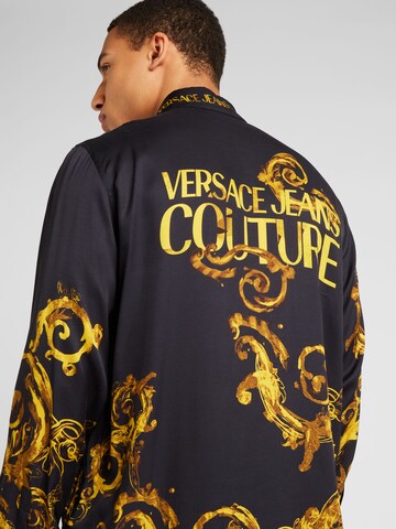 Coupe regular Chemise '76UP200' Versace Jeans Couture en noir