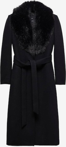 MANGO Winter Coat 'Dolce' in Black: front