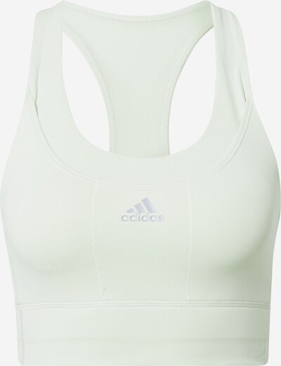 ADIDAS PERFORMANCE Sports Bra in Silver grey / Lime, Item view