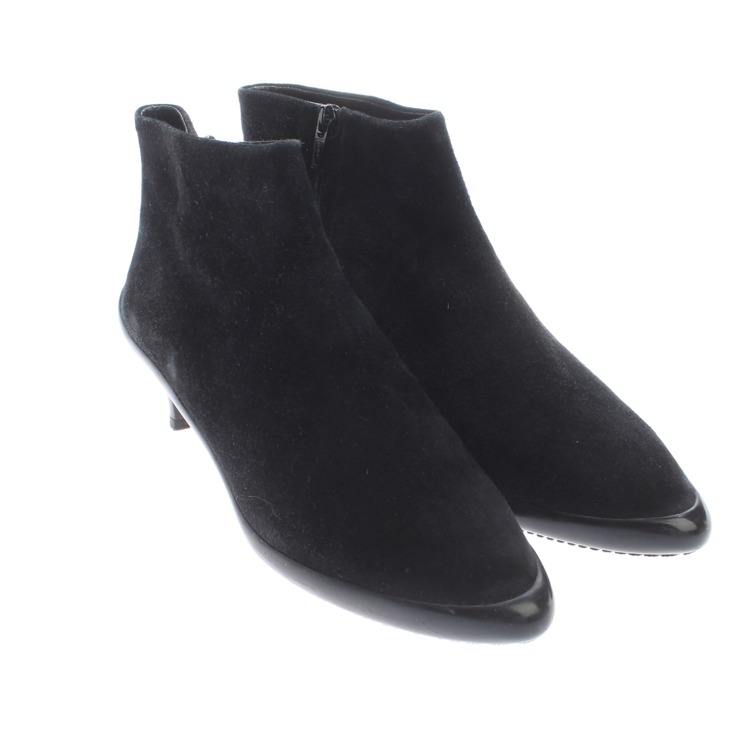 HOGAN Dress Boots in 38 in Black: front