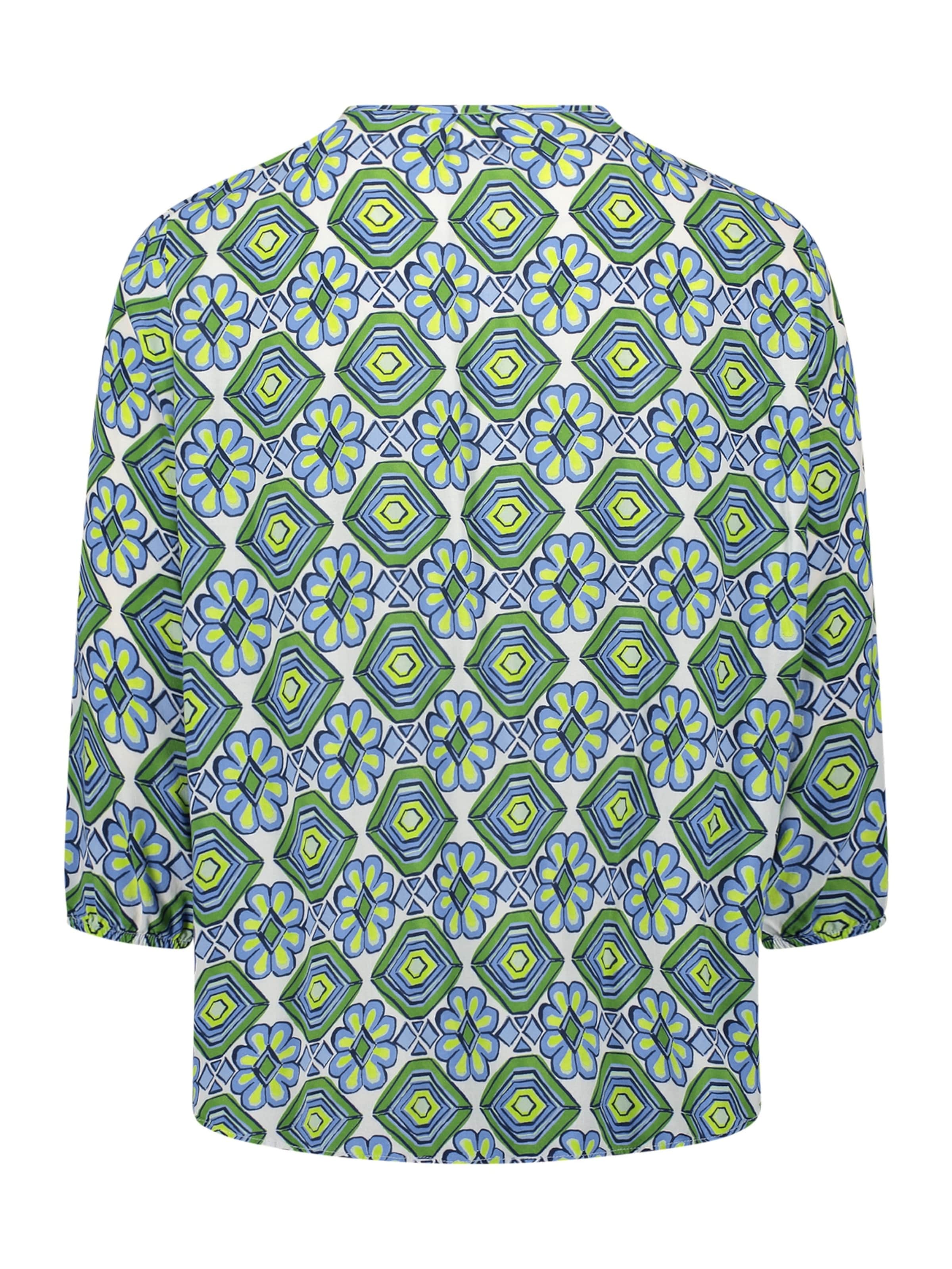 Cartoon Blouse in Groen