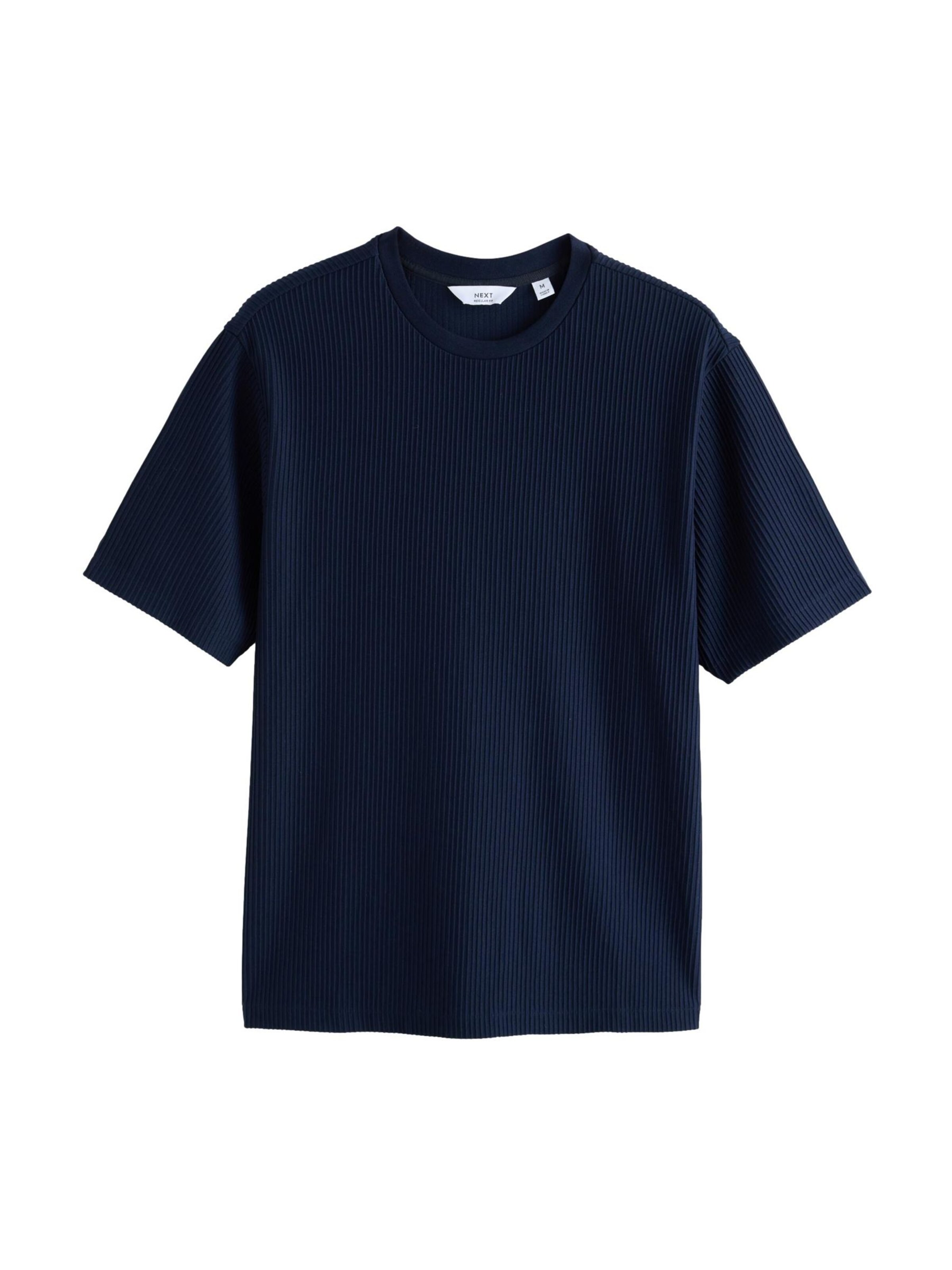 Next T-Shirt in Blau: Vorderseite