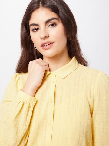 ESPRIT - Vestido camisero en amarillo