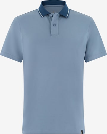 Boggi Milano Poloshirt in Blau: Vorderseite