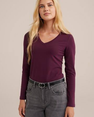 WE Fashion Shirt in Purple