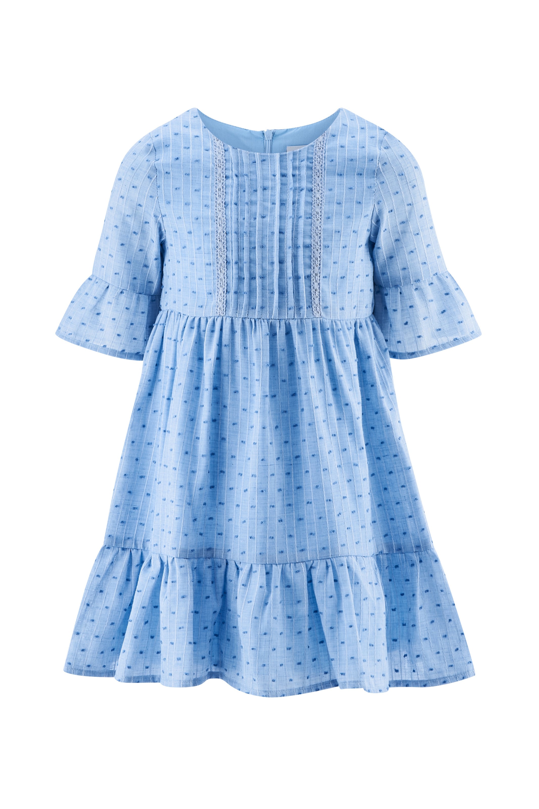 Robe happy girls en bleu : devant