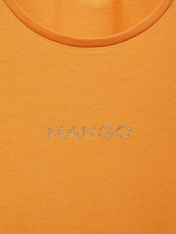 Tricou de la MANGO pe portocaliu