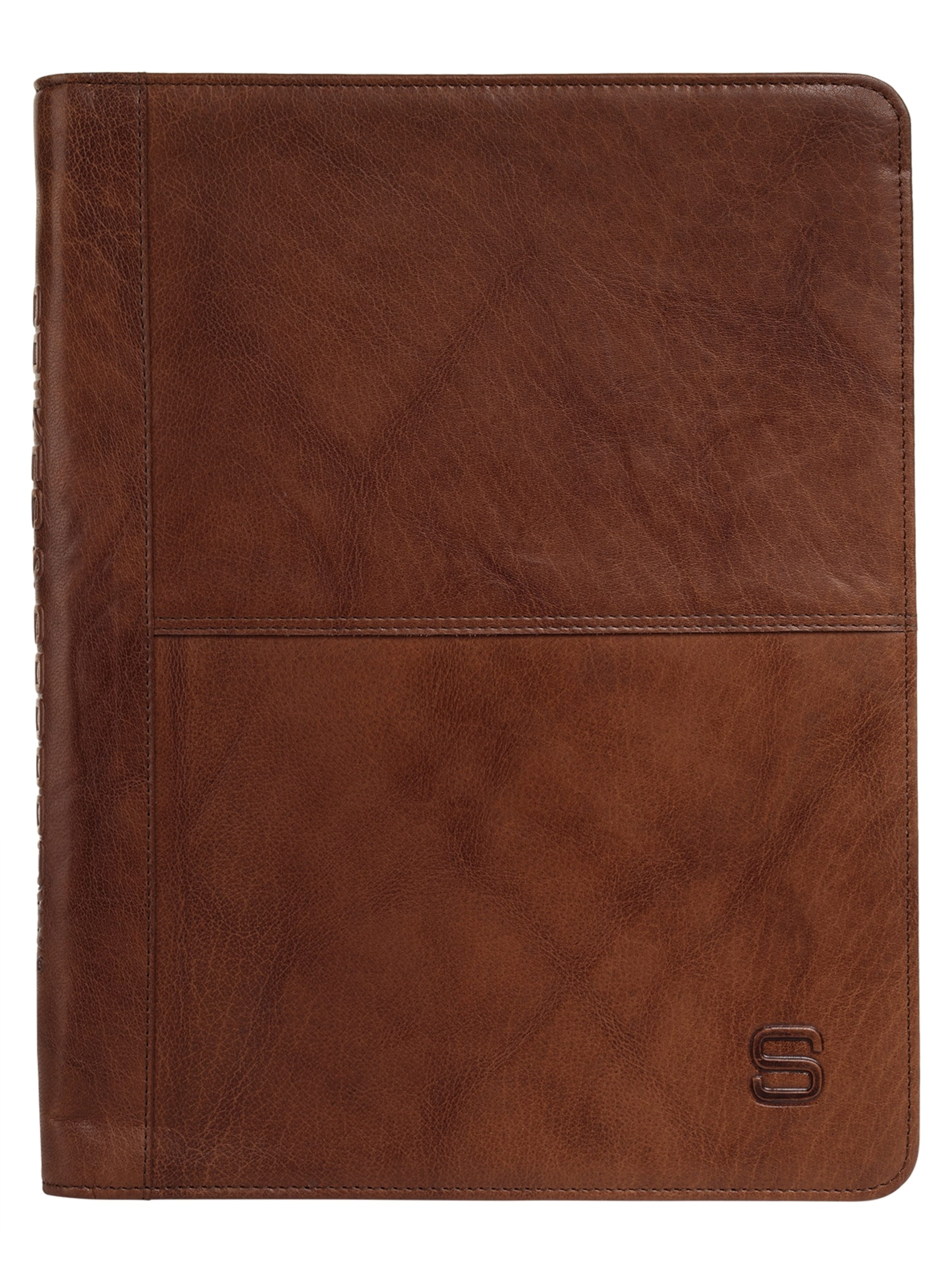 Spikes & Sparrow Document bag in Brown: front