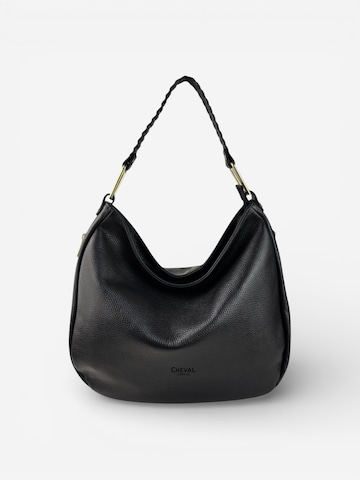 Sac bandoulière 'Eva' Cheval Firenze en noir : devant