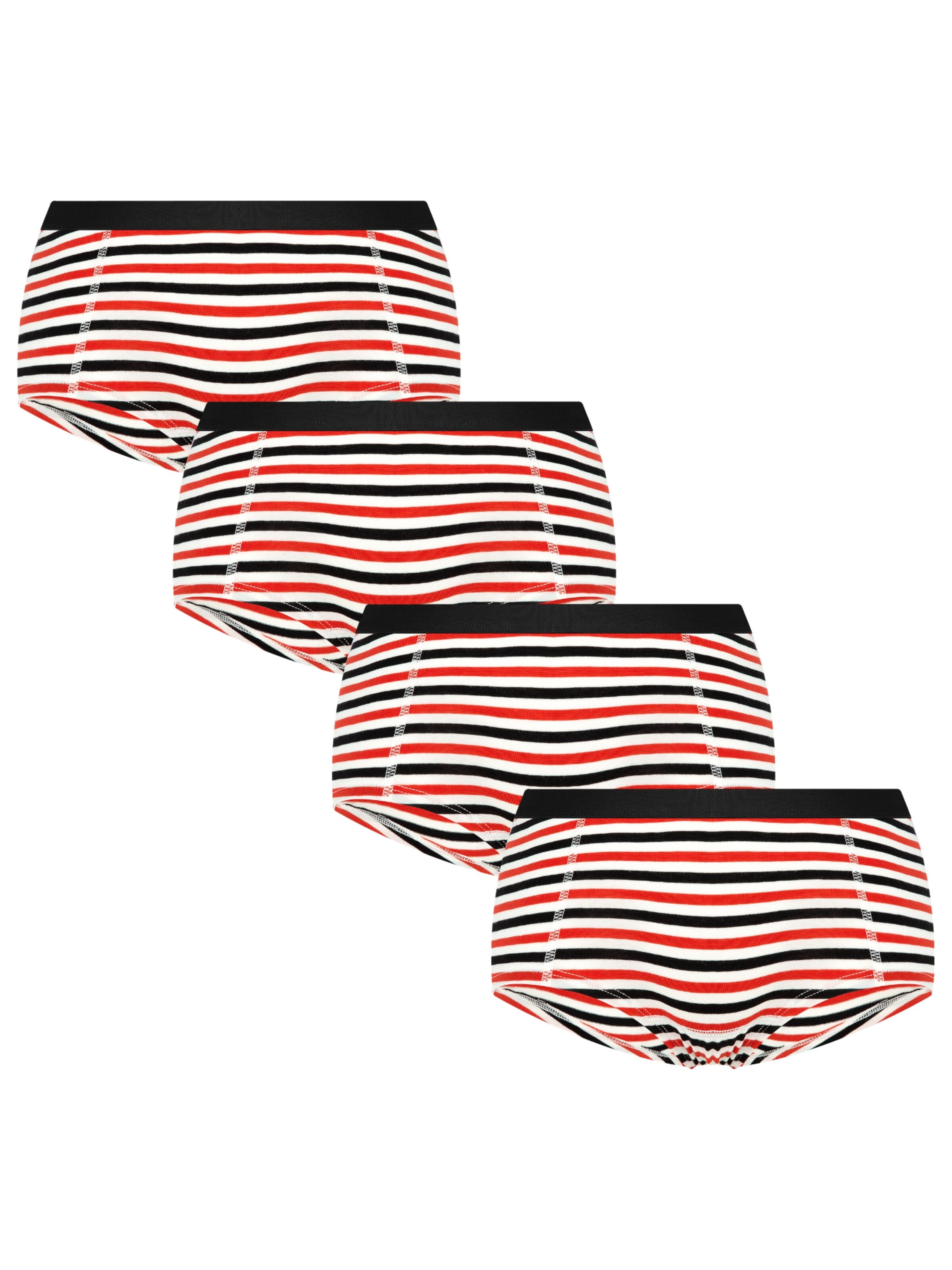 Albero Natur Boyshorts in Red: front